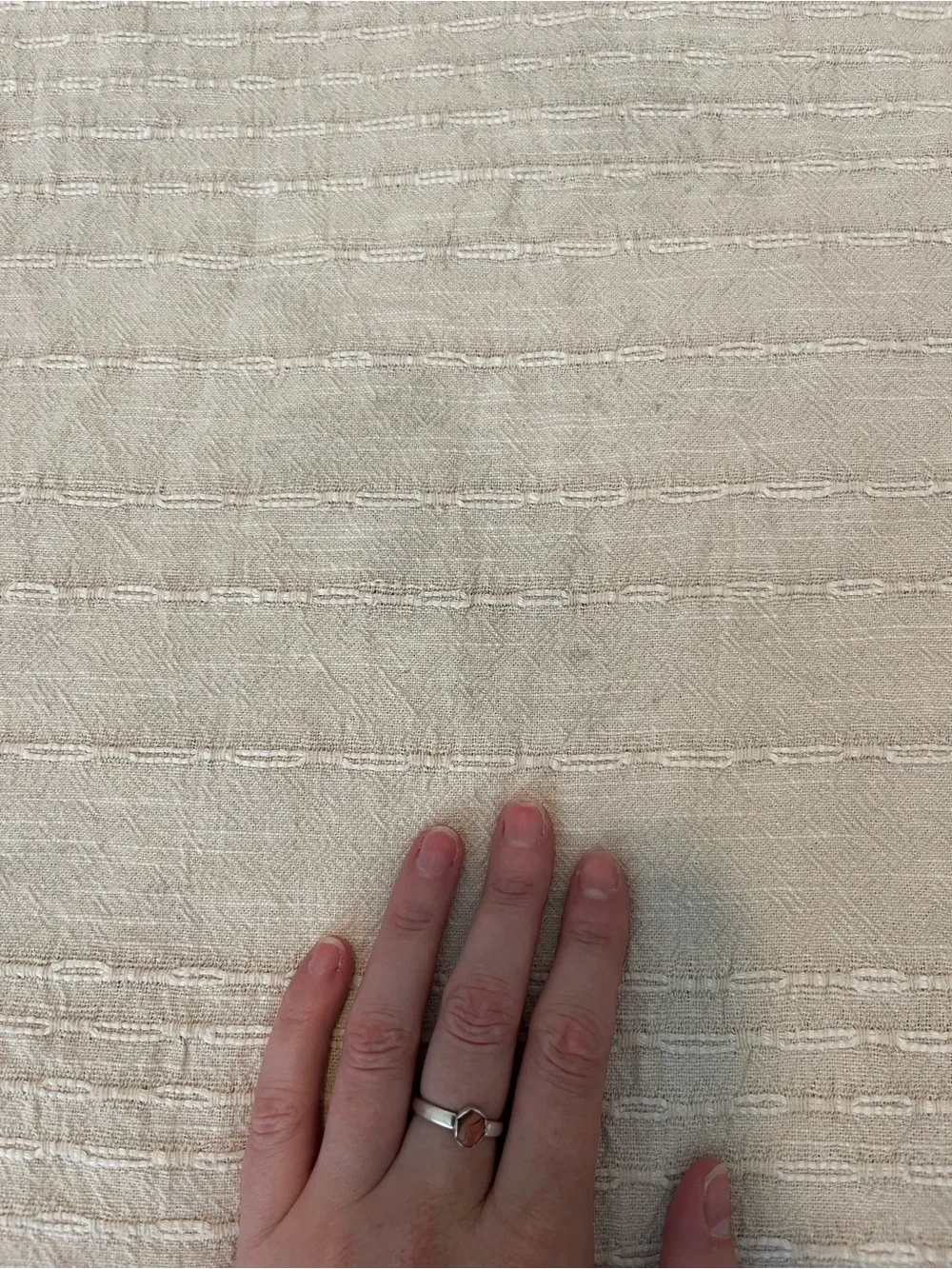 West Elm Duvet Cover, King/California King